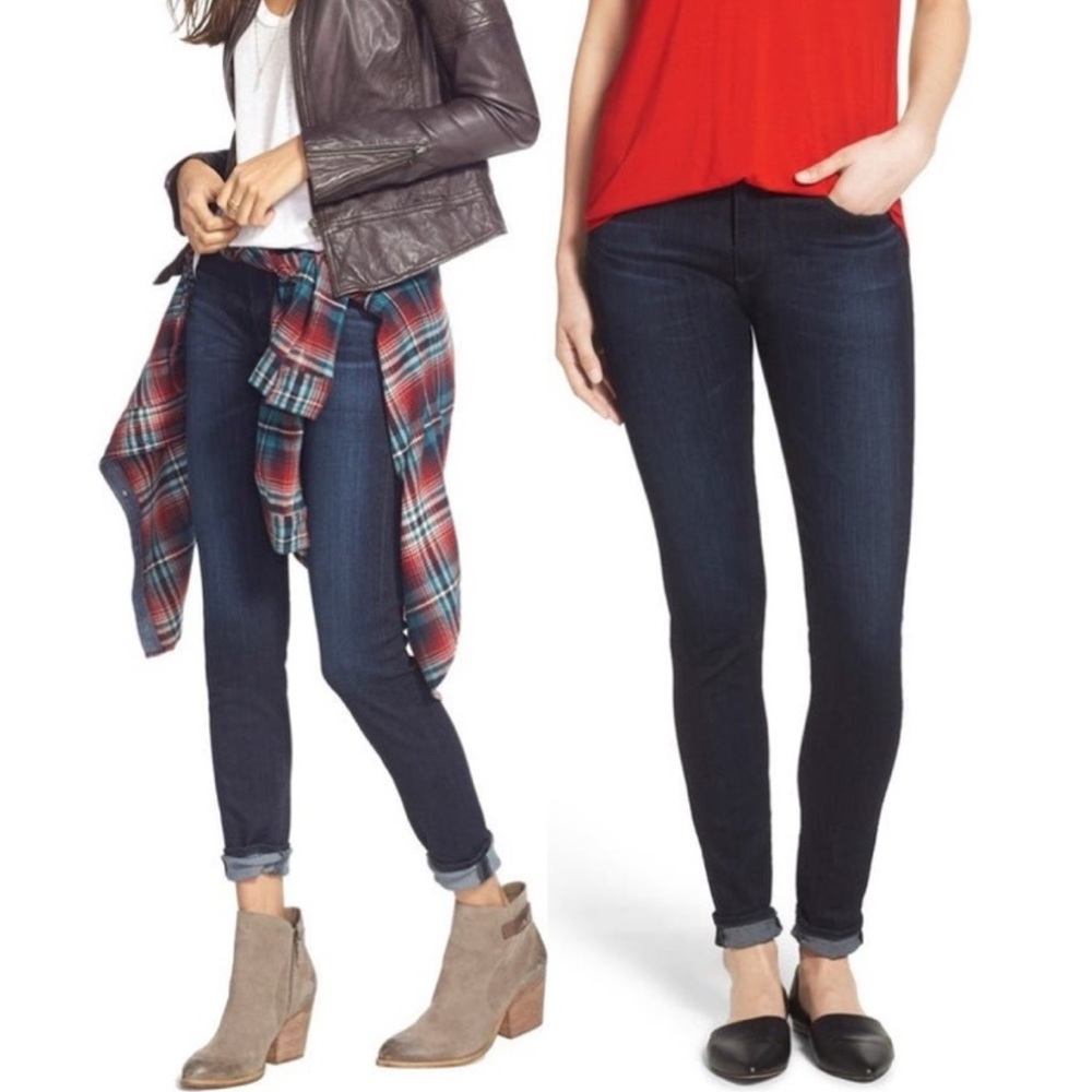AG Adriano Goldschmied The Farrah Skinny High-Rise Skinny Jeans